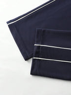 Manfinity CasualCool Ensemble veste zippée et pantalon de couleur unie décontracté pour homme, automne