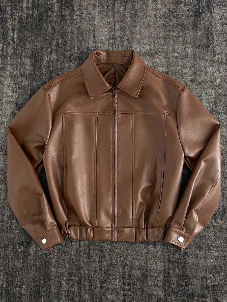 HIMLAND Veste courte  noir pour homme, automne-hiver