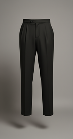 Pantalon homme avec plis plat