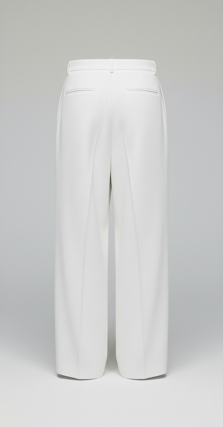 Pantalon homme plis creux